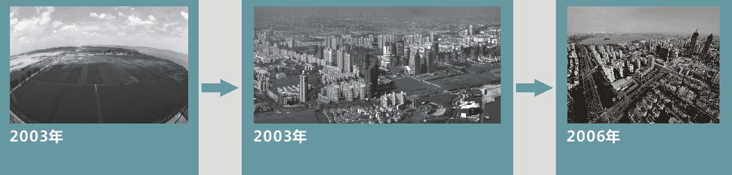 1994-2005年苏州工业园区鸟瞰图